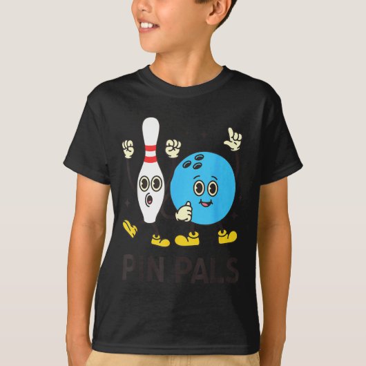 Funny Bowling N Pals Bowl Bowler Bowling Lover  T-shirt (Voorkant)