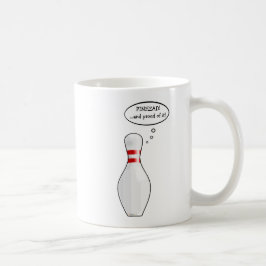 Funny Bowling Quote Cartoon Personalized Team Koffiemok