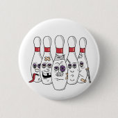 Funny Bowling Ronde Button 5,7 Cm (Voorkant)