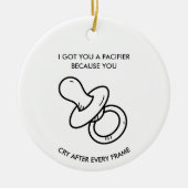 Funny Bowling, Sarcastic Gag Gift for Bowlers  Keramisch Ornament (Voorkant)