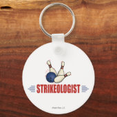 Funny Bowling Sleutelhanger (Voorkant)