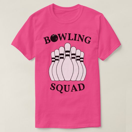 Funny Bowling Squad Bowlers Gonna Bowl T-shirt (Design voorkant)