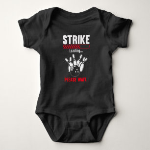 Funny Bowling Strike Loading Bowling Player Bowler Romper