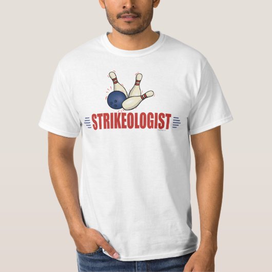 Funny Bowling T-shirt (Voorkant)