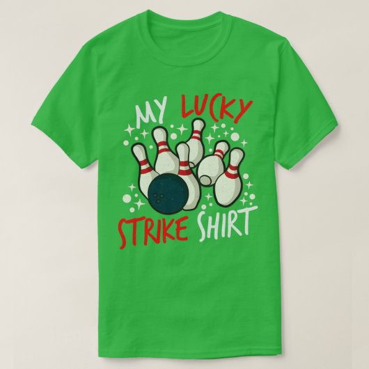Funny Bowling Team Bowler Strike Gift Idea 24 T-shirt (Design voorkant)