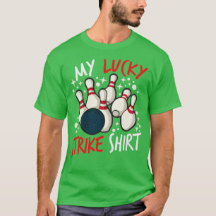 Funny Bowling Team Bowler Strike Gift Idea 24 T-shirt