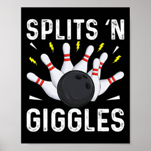 Funny Bowling Team Splits Giggles 1 Poster