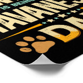 Funny Bowling Vaderdag - Havanezer Dad Dog Love Poster (Hoek)