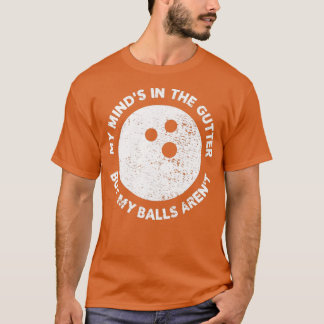 Funny Bowling voor mannen of pap Mindx27s in de go T-shirt