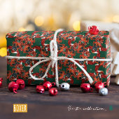 Funny Boxer Breed Kerstpatroon Cadeaupapier