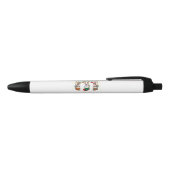 Funny Boxer-kerstlampjes Xmas Socket Hondenliefheb Zwarte Inkt Pen (Bovenkant)