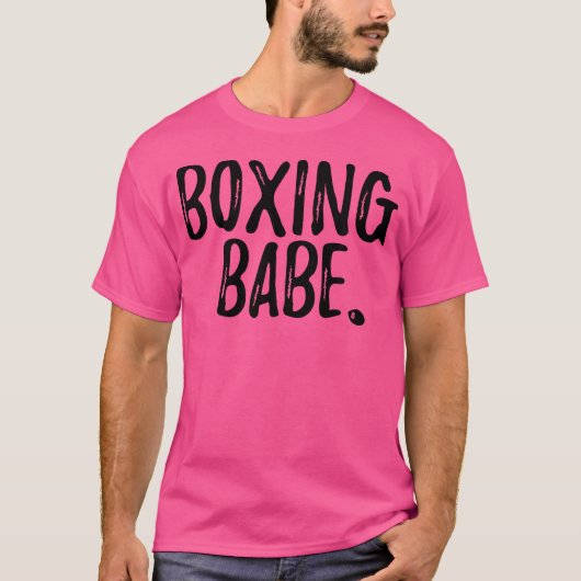 Funny Boxer T-shirt (Voorkant)