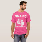 Funny Boxing Art voor mannen Kickboxing Coach Bo T-shirt (Voorkant volledig)