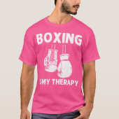 Funny Boxing Art voor mannen Kickboxing Coach Bo T-shirt (Voorkant)