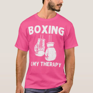 Funny Boxing Art voor mannen Kickboxing Coach Bo T-shirt