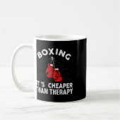 Funny Boxing Quote Boxer Koffiemok (Links)