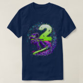 Funny Boy 2nd Birthday Astronaut Outer Space Surfe T-shirt (Design voorkant)