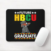 Funny Boy College Afstuderen Kind Toekomst HBCU Gr Muismat (Met muis)