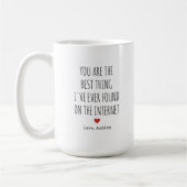 Funny Boygoede Valentijnsdag Gift Coffee Mok (Links)