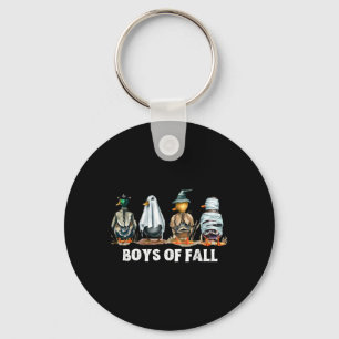 Funny Boys Of Herfst Duck Hunting Halloween Kostuu Sleutelhanger