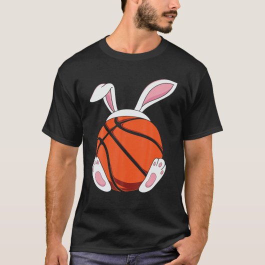 Funny Boys Tiener Mannen Happy Paasbal Bunny T-shirt (Voorkant)