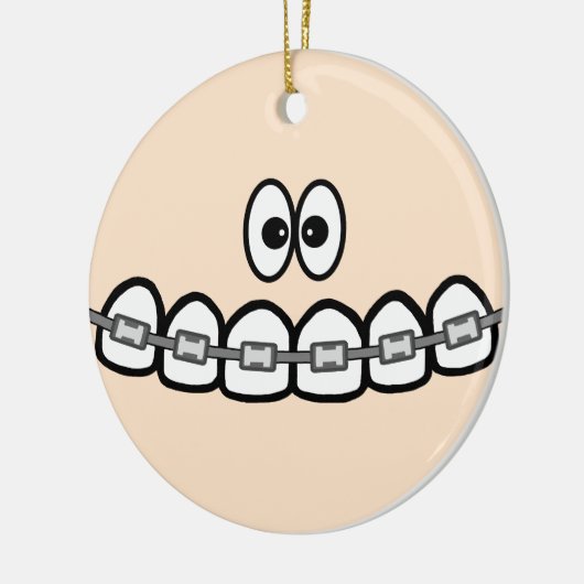 Funny Braces Ornament (Links)