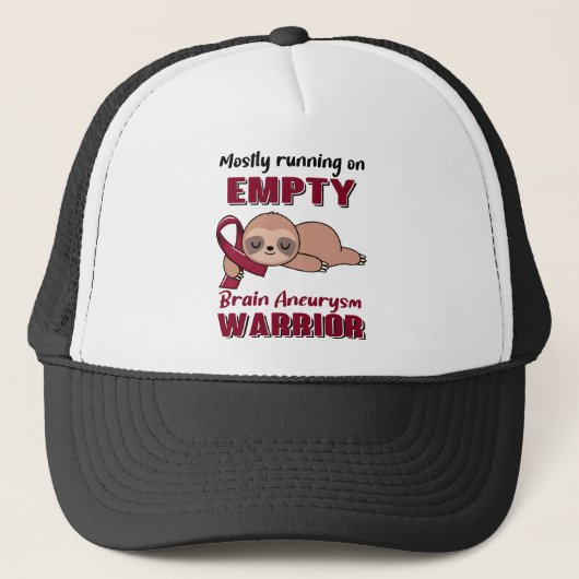 Funny Brain Aneurysm Awareness Gifts Trucker Pet (Voorkant)