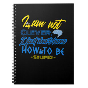 Funny, Brain Design Notitieboek