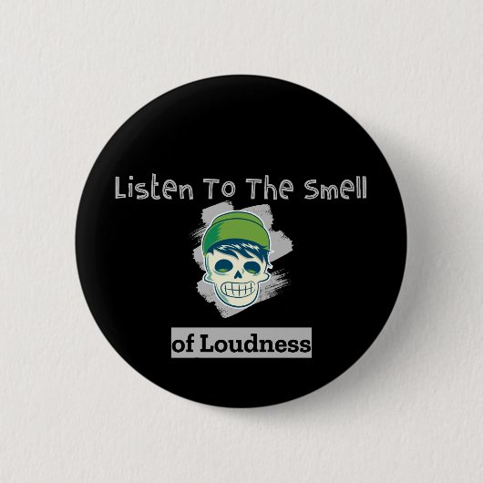 Funny Brain Design Ronde Button 5,7 Cm (Voorkant)