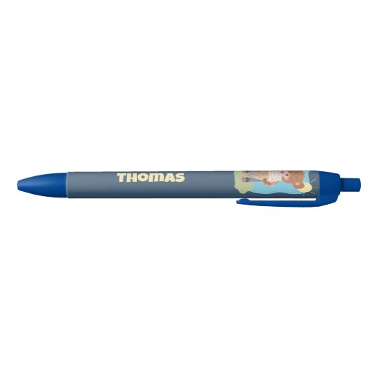 Funny Brain Freeze Kid Pen with Name (Bodem)