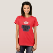 Funny Brain Power Apparel for Overthinkers T-shirt (Voorkant volledig)