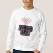 Funny Brain Power Apparel for Overthinkers  Trui (Voorkant)