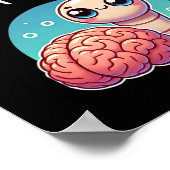 Funny Brain Worm Secretary Rfk Jr.  Poster (Hoek)