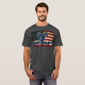 Funny Brap 2 Stroke Goon Motocross Legend T-shirt (Voorkant volledig)