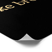 Funny Bread Lover Minimalist Sourdough Baking Poster (Hoek)