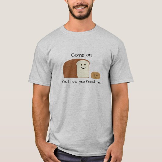 Funny Bread T-shirt (Voorkant)