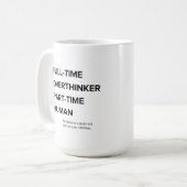 Funny Breaking News Koffiemok (Voorkant links)