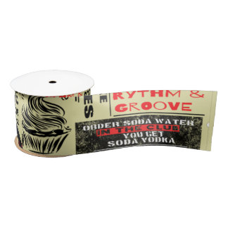 Funny Breaking News Satin Ribbon Satijnen Lint