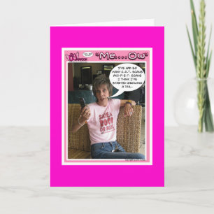 Funny Breast Cancer Card Kaart