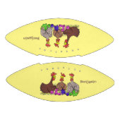 Funny breitting cartoon american football (Panelen)