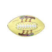 Funny breitting cartoon american football (Voorkant)