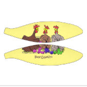 Funny breitting cartoon basketbal (Panelen)