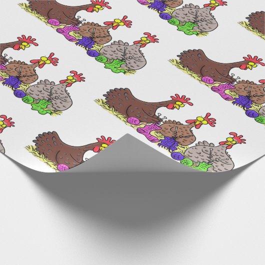 Funny breitting cartoon cadeaupapier (Hoek)