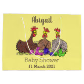 Funny breitting cartoon groot cadeauzakje (Achterkant)