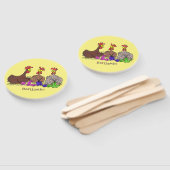 Funny breitting cartoon handwaaier (Niet-gemonteerd)