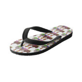 Funny breitting cartoon kinder teenslippers (Schuin)