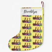 Funny breitting cartoon kleine kerstsok (Achterkant)