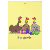 Funny breitting cartoon klembord (Achterkant)