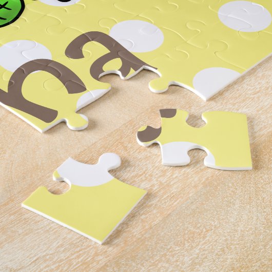 Funny breitting cartoon legpuzzel (Zijkant)