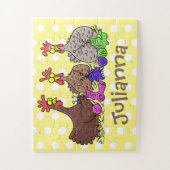 Funny breitting cartoon legpuzzel (Verticaal)